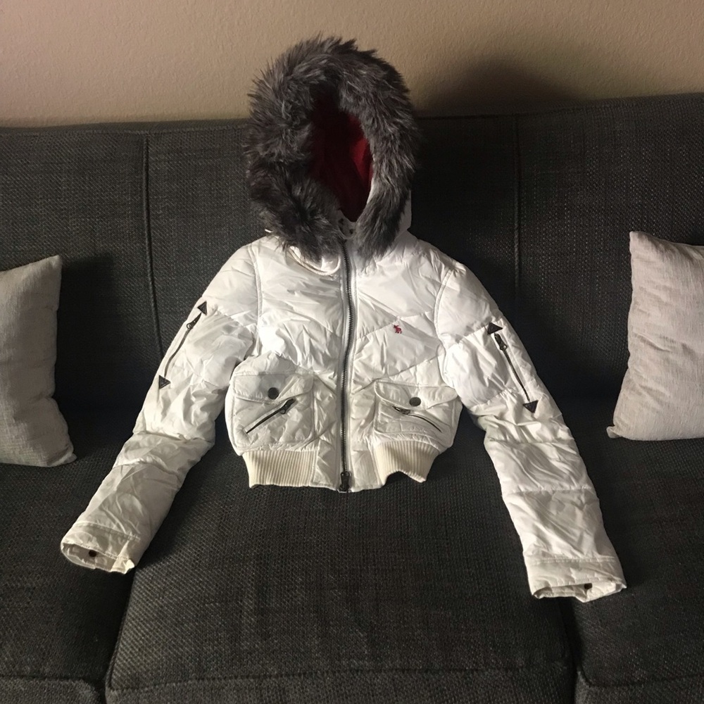 Abercrombie puffy jacket
